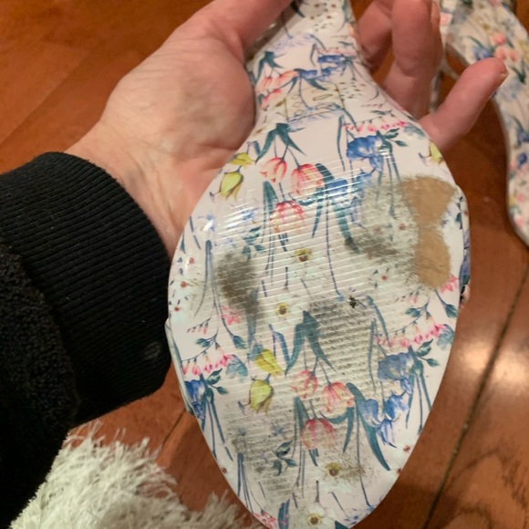 Aldo floral comfy high heel sandals - Picture 11 of 11